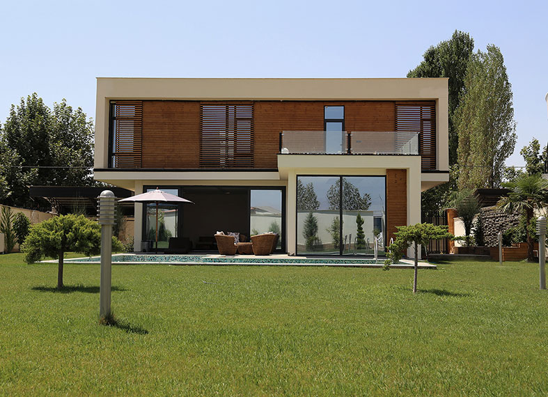 نمونه طراحی ویلا