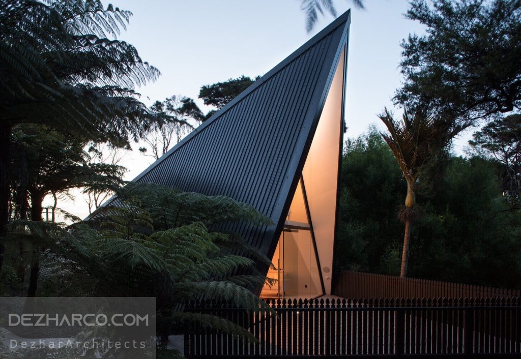 نمونه طراحی ویلا مدرن 100 متری