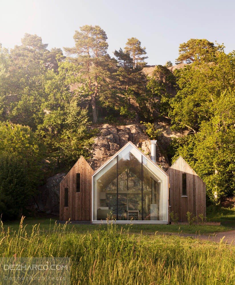 طراحی ویلا 100 متری خاص