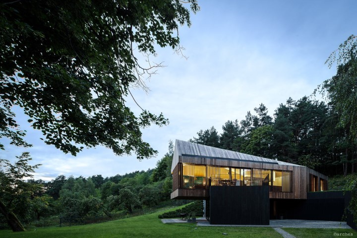 طراحی ویلا مدرن