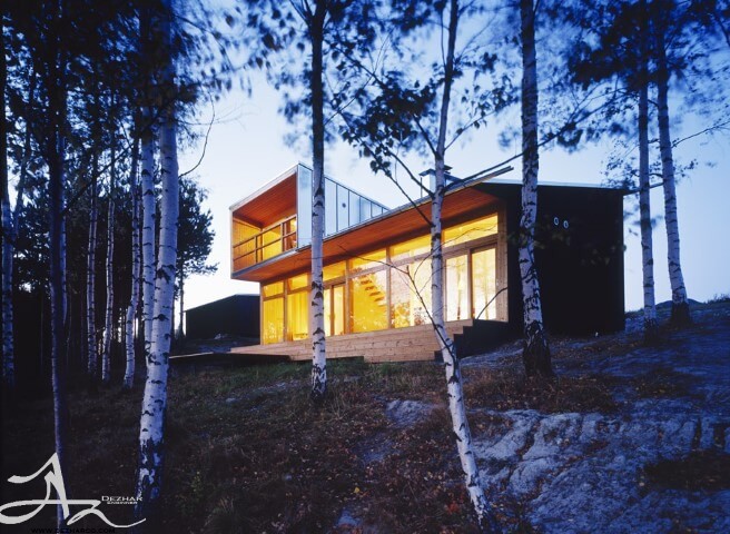 نمونه طراحی ویلا لینانماکی