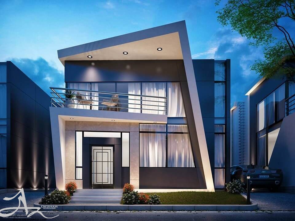 طراحی ویلا مدرن در هشتگرد و کردان