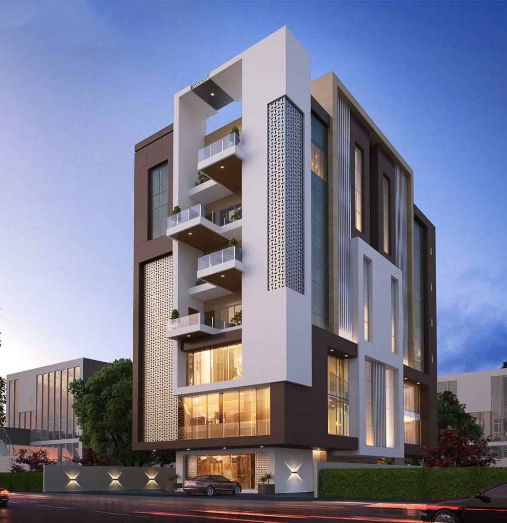 طراحی نما ویلا