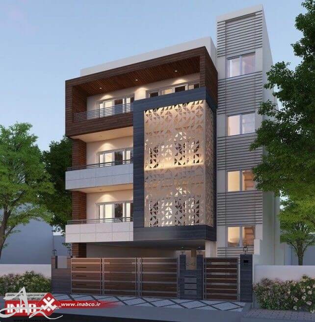طراحی نما ساختمان سه