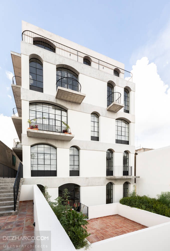 طراحی نما مدرن ساختمان