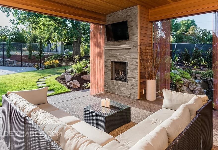 روف گاردن در طراحی نما