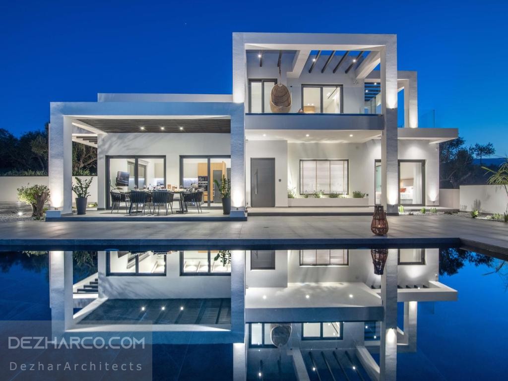 نمونه ویلا ساخته شده