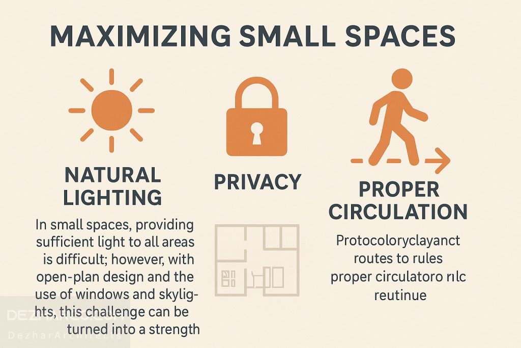 ۳ فاکتور مهم در طراحی پلان کوچک ویلا