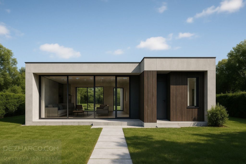 طراحی ویلا ۱۲۰ مترمربع