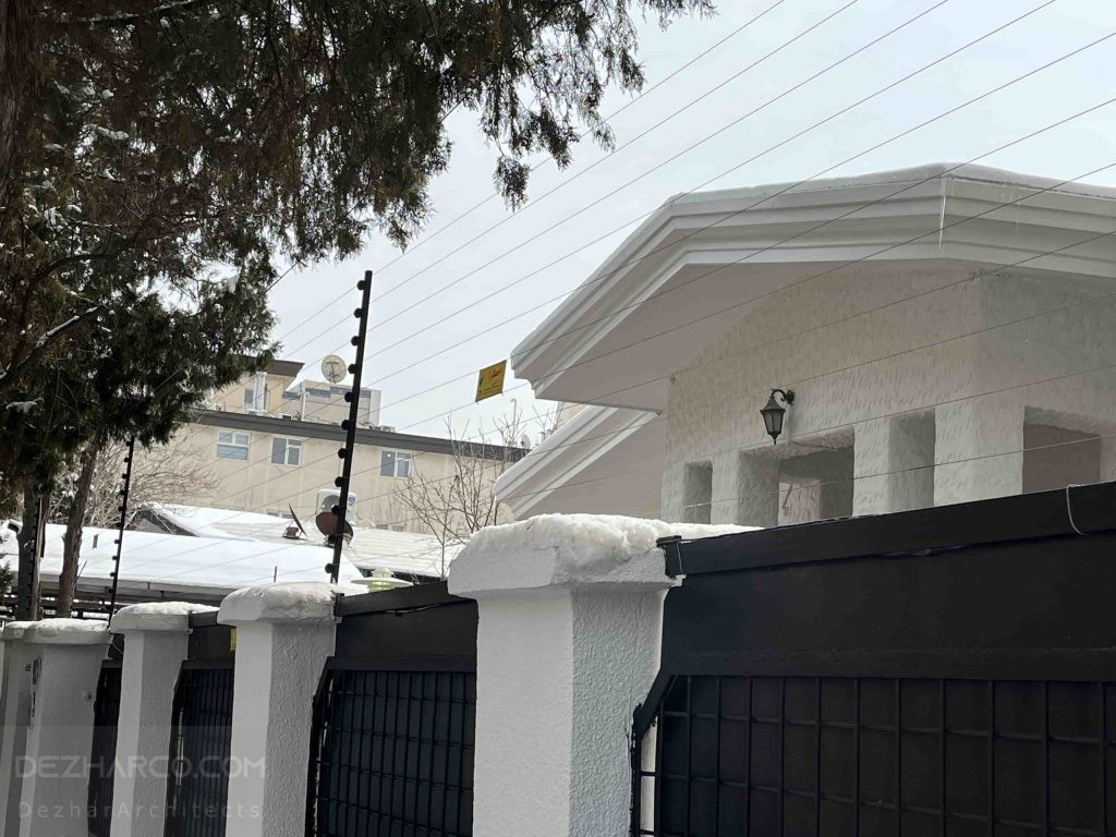 فنس الکتریکی ویلا