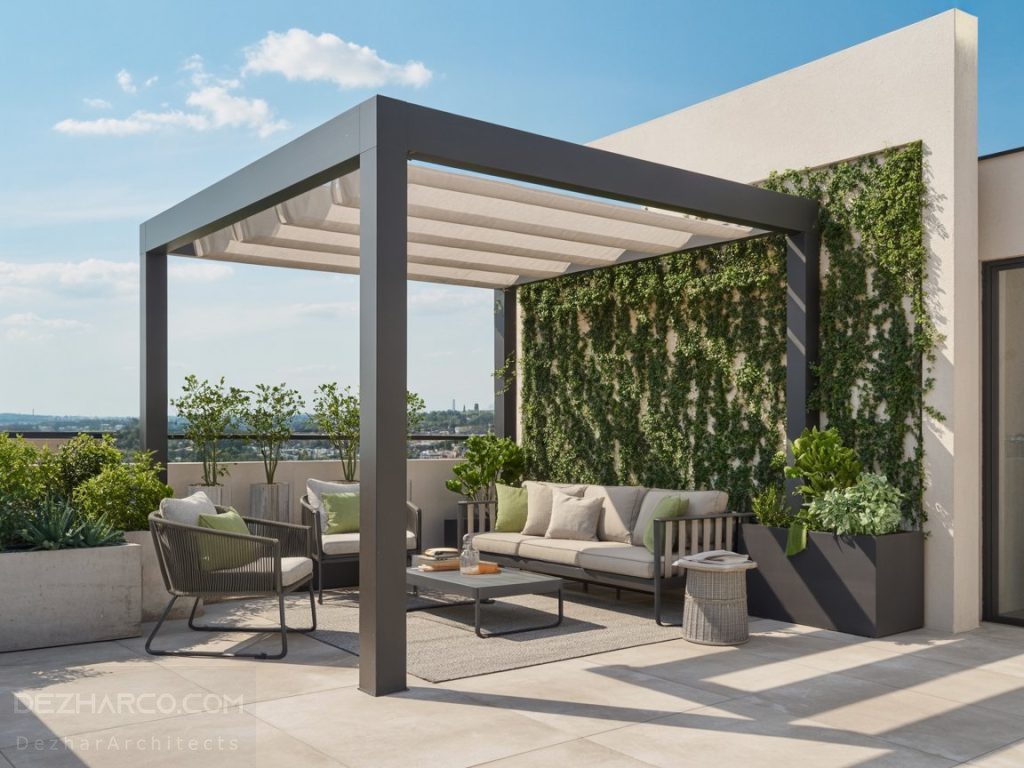 بهترین ایده روف گاردن